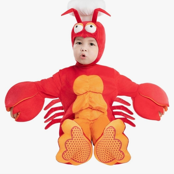 Lobster Costume Size 6-12 Months by Spooktacular Creations - Picture 2 of 7
